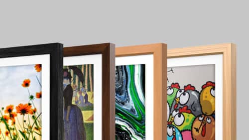 Digital Canvas Display Frames