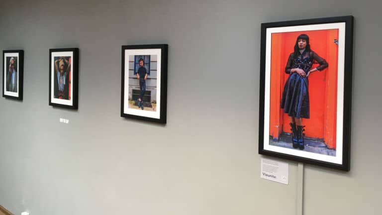 Digital Canvas Displays at an Exhibition