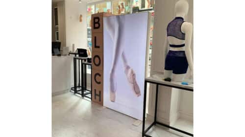 Freestanding Fabric Lightbox for Bloch